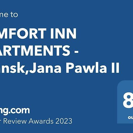 Comfort Inn Apartments - Gdansk,Jana Pawla II Экстерьер фото
